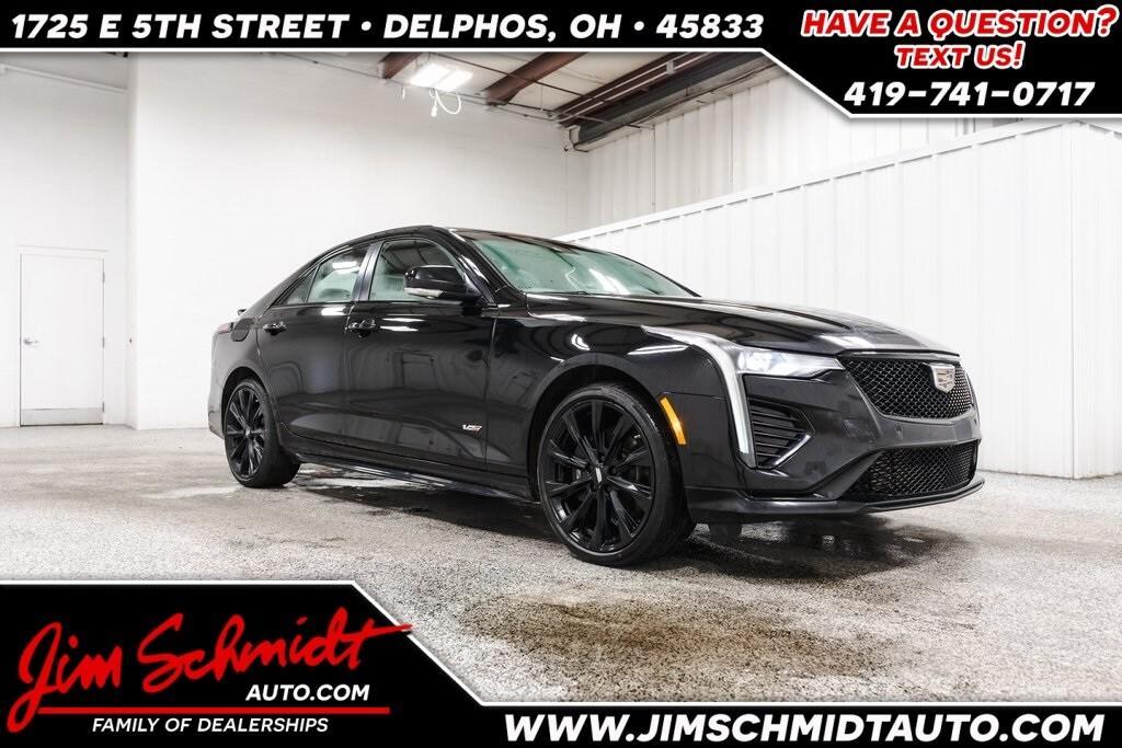 used 2022 Cadillac CT4-V car, priced at $33,265