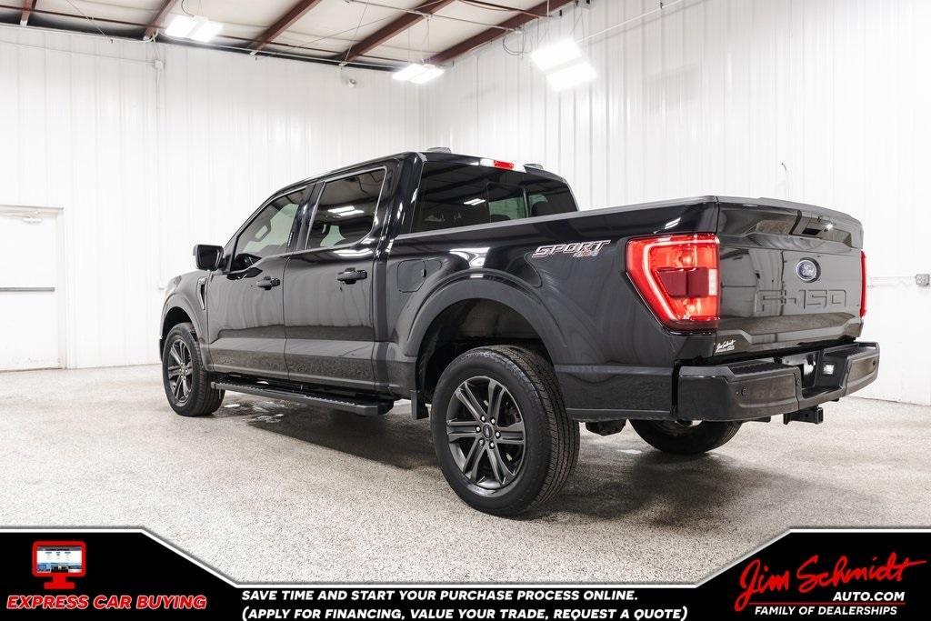 used 2021 Ford F-150 car, priced at $35,000