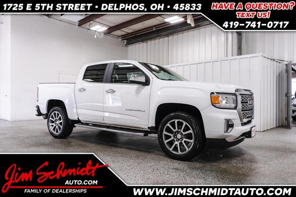 used 2021 GMC Canyon car, priced at $29,395