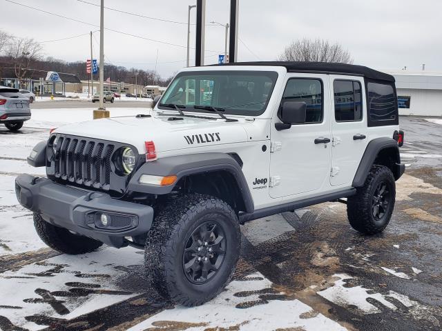 used 2021 Jeep Wrangler car, priced at $30,000