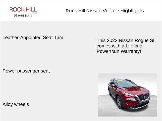 used 2022 Nissan Rogue car, priced at $25,307