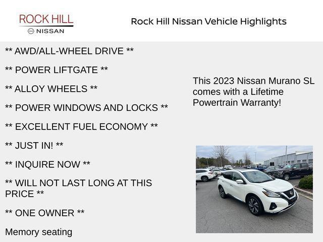 used 2023 Nissan Murano car, priced at $26,684