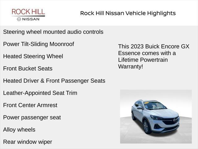used 2023 Buick Encore GX car, priced at $23,835
