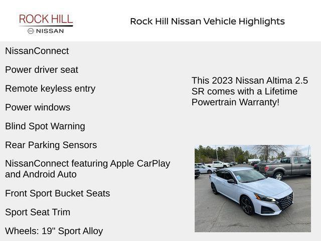 used 2023 Nissan Altima car, priced at $22,488