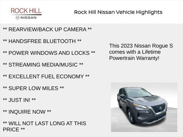 used 2023 Nissan Rogue car, priced at $21,301