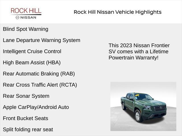 used 2023 Nissan Frontier car, priced at $29,150