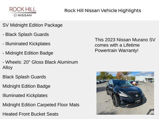 used 2023 Nissan Murano car, priced at $24,461