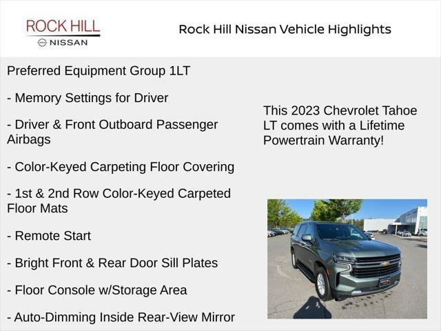 used 2023 Chevrolet Tahoe car, priced at $46,242