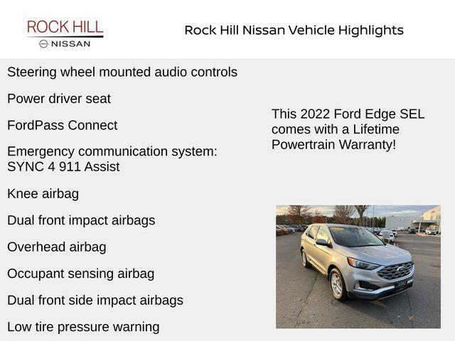 used 2022 Ford Edge car, priced at $19,593