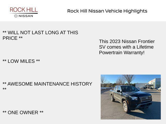 used 2023 Nissan Frontier car, priced at $28,262