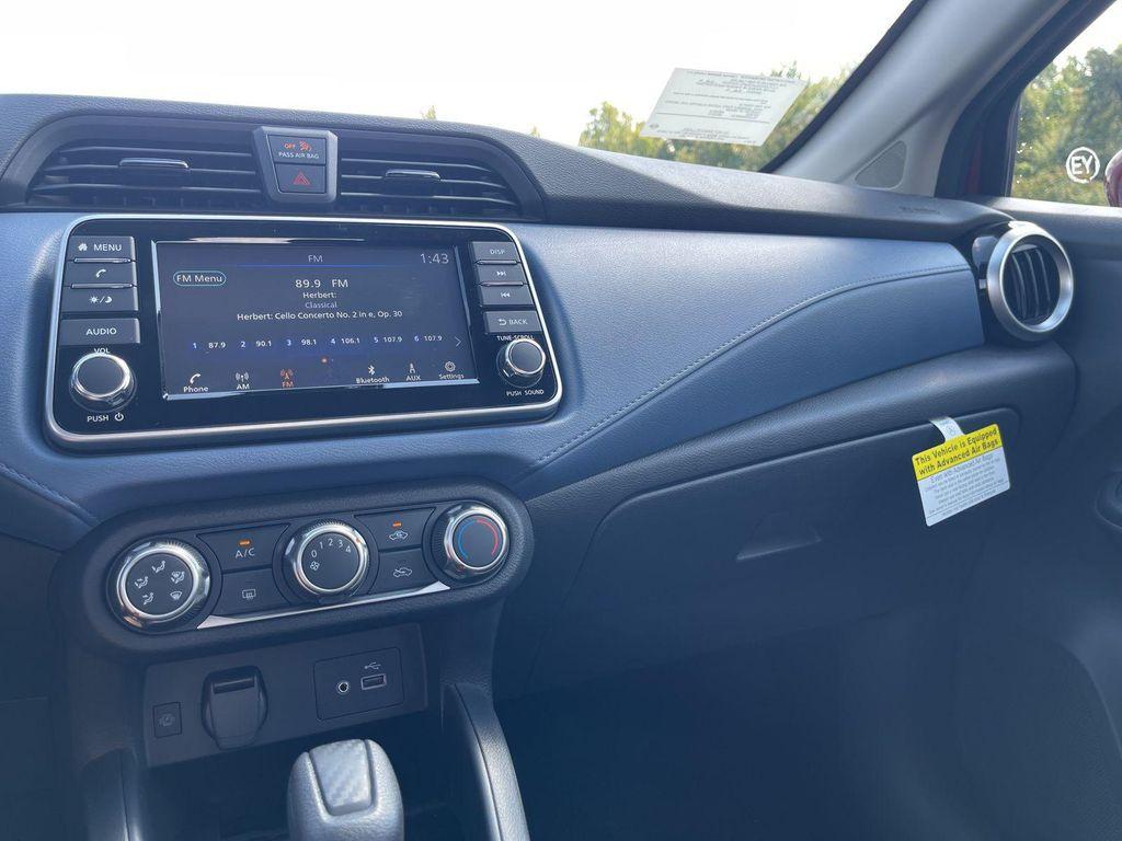 new 2025 Nissan Versa car, priced at $21,297