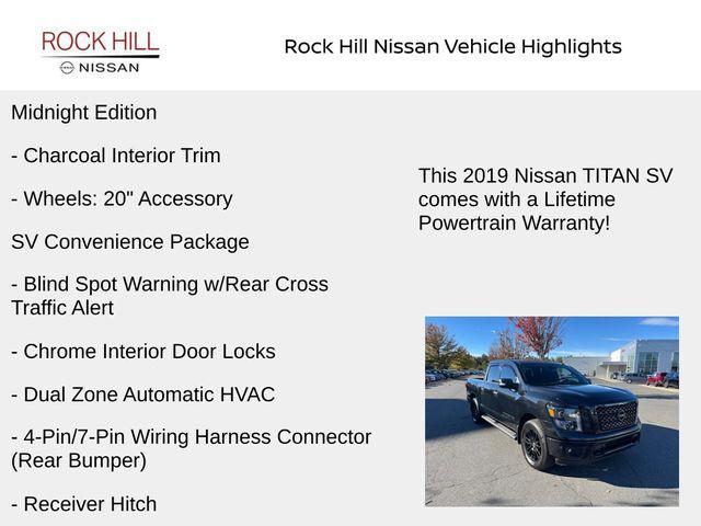 used 2019 Nissan Titan car, priced at $26,173