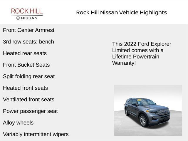 used 2022 Ford Explorer car, priced at $27,433