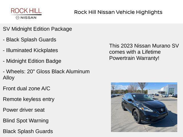 used 2023 Nissan Murano car, priced at $25,673