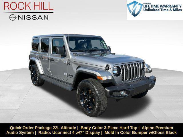 used 2021 Jeep Wrangler Unlimited car, priced at $31,147