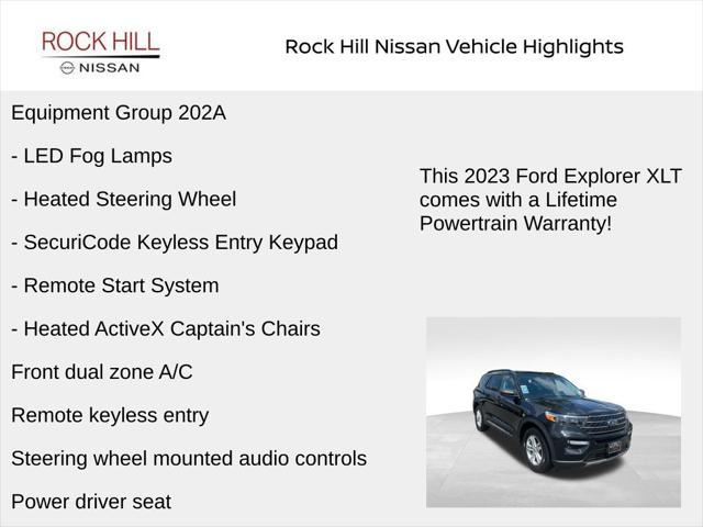 used 2023 Ford Explorer car, priced at $25,201