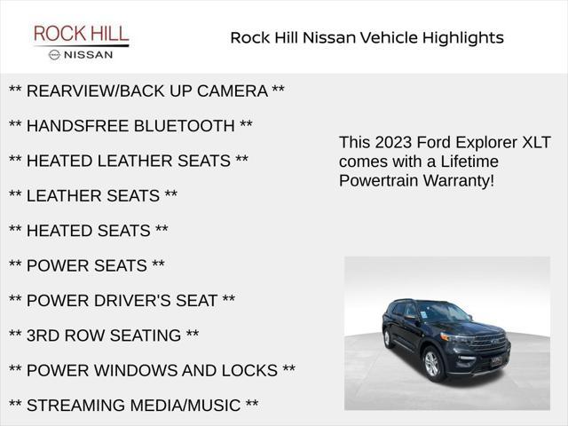 used 2023 Ford Explorer car, priced at $25,201