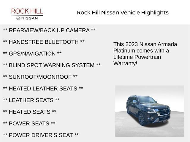 used 2023 Nissan Armada car, priced at $42,765