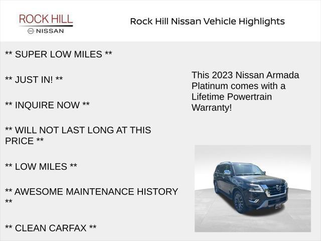 used 2023 Nissan Armada car, priced at $42,765