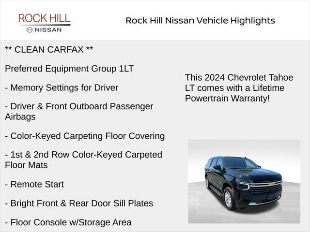 used 2024 Chevrolet Tahoe car, priced at $50,455