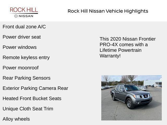 used 2020 Nissan Frontier car, priced at $25,999