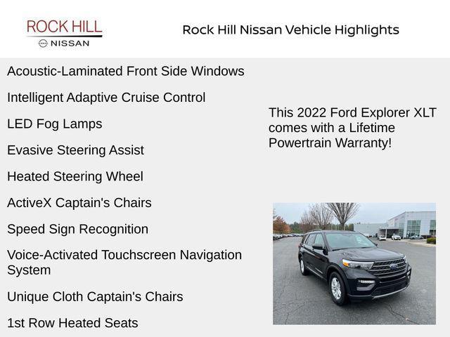 used 2022 Ford Explorer car, priced at $28,529