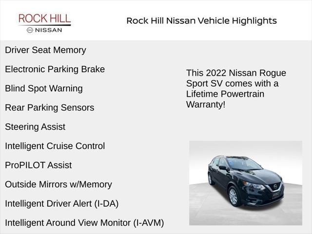 used 2022 Nissan Rogue Sport car, priced at $19,967