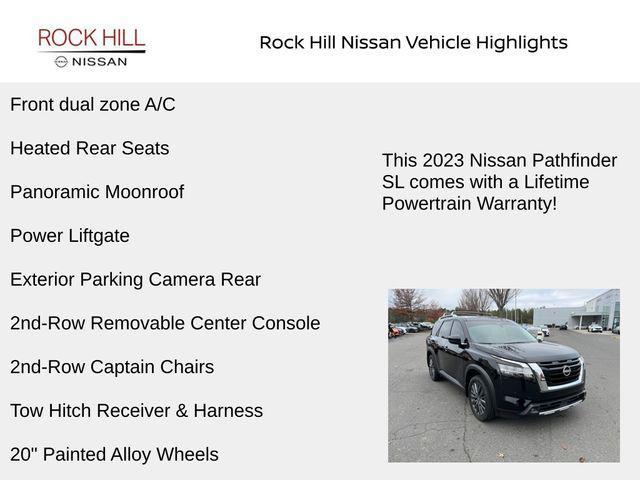 used 2023 Nissan Pathfinder car, priced at $33,980