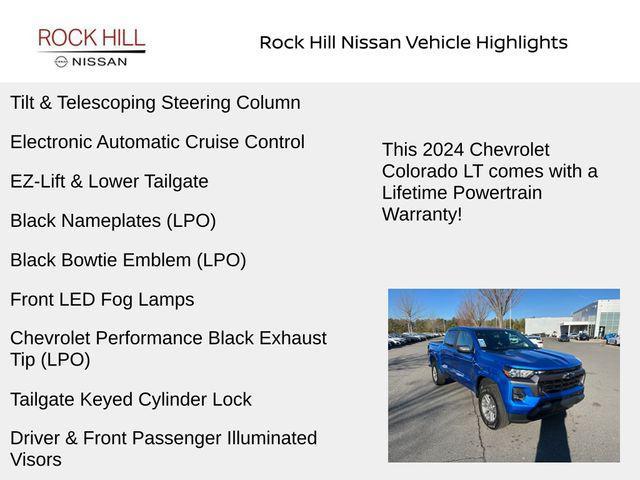 used 2024 Chevrolet Colorado car, priced at $32,697