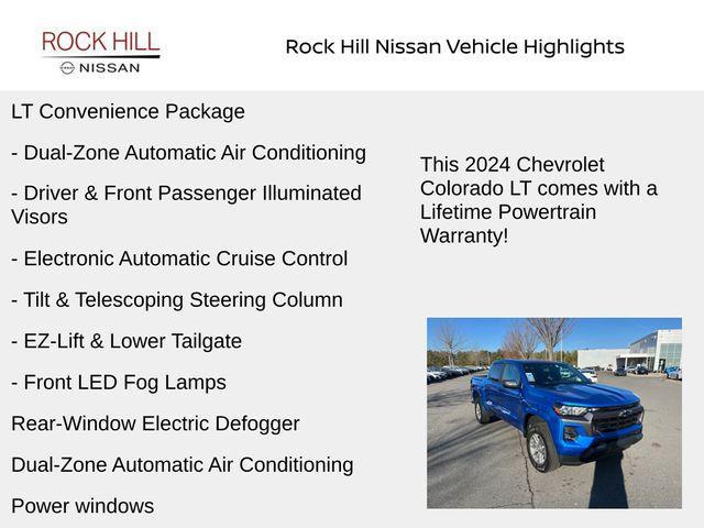 used 2024 Chevrolet Colorado car, priced at $32,697