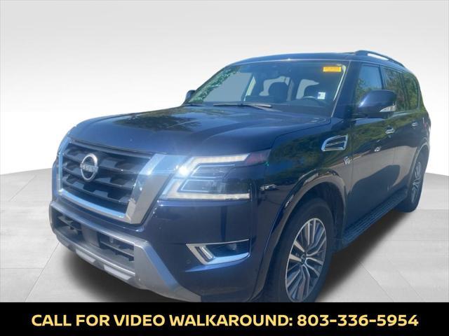used 2022 Nissan Armada car, priced at $36,400