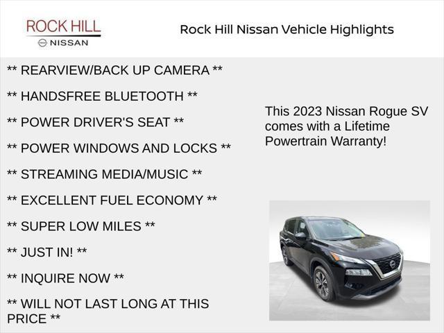 used 2023 Nissan Rogue car, priced at $21,006
