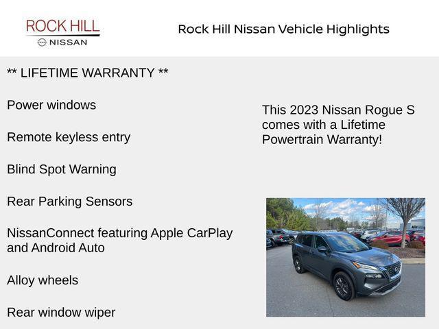 used 2023 Nissan Rogue car, priced at $23,606