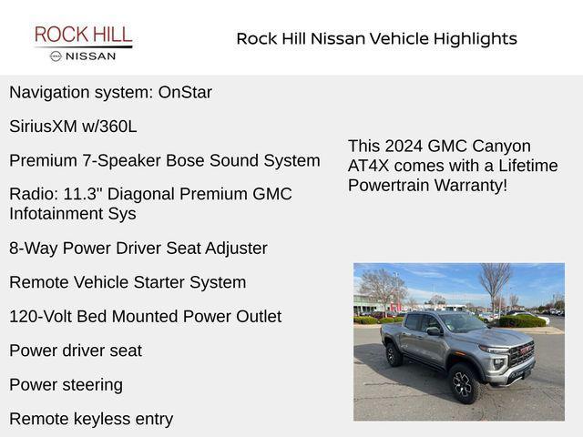 used 2024 GMC Canyon car, priced at $53,783