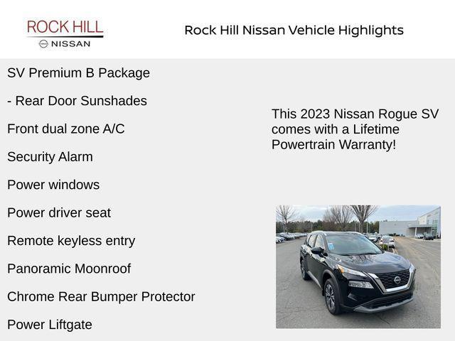 used 2023 Nissan Rogue car, priced at $22,788