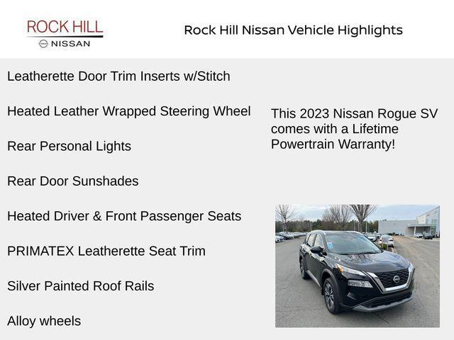 used 2023 Nissan Rogue car, priced at $22,788