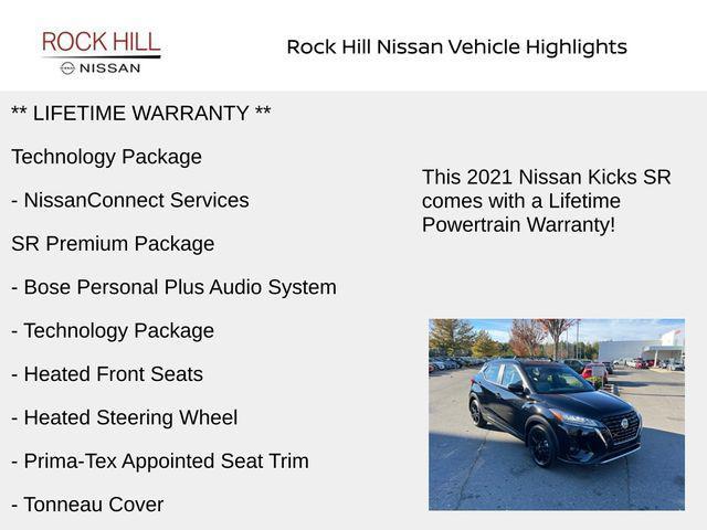 used 2021 Nissan Kicks car, priced at $19,995