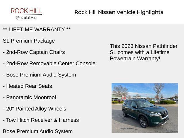 used 2023 Nissan Pathfinder car, priced at $33,988