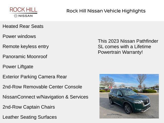 used 2023 Nissan Pathfinder car, priced at $33,988