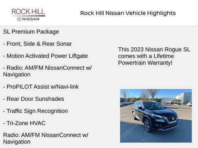 used 2023 Nissan Rogue car, priced at $23,461