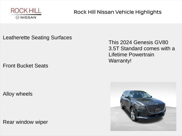 used 2024 Genesis GV80 car, priced at $52,810