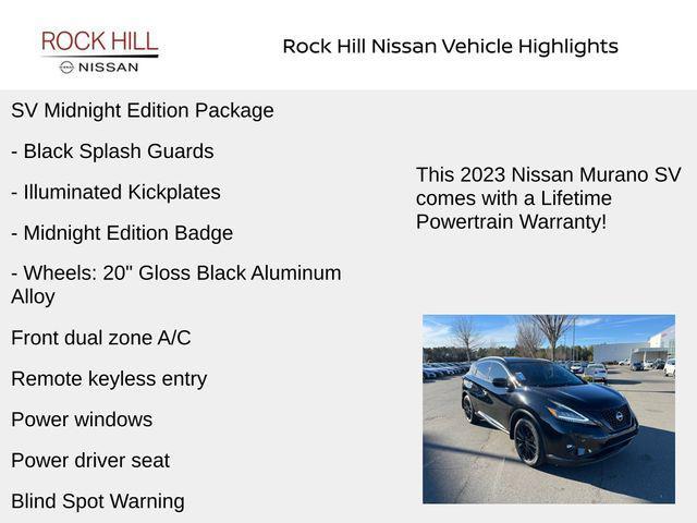 used 2023 Nissan Murano car, priced at $25,926