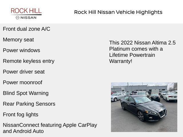 used 2022 Nissan Altima car, priced at $22,226