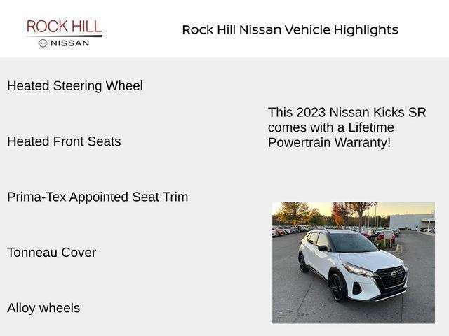 used 2023 Nissan Kicks car, priced at $19,357