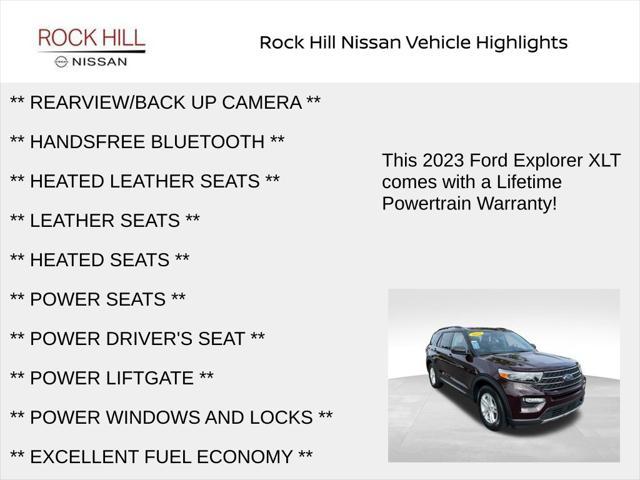 used 2023 Ford Explorer car, priced at $29,315