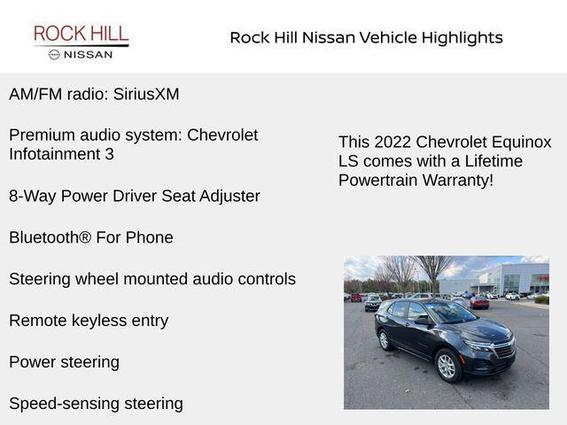 used 2022 Chevrolet Equinox car, priced at $19,998