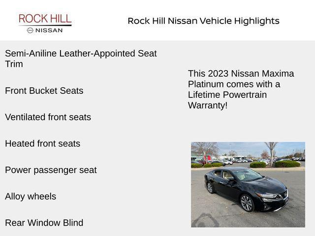 used 2023 Nissan Maxima car, priced at $35,797