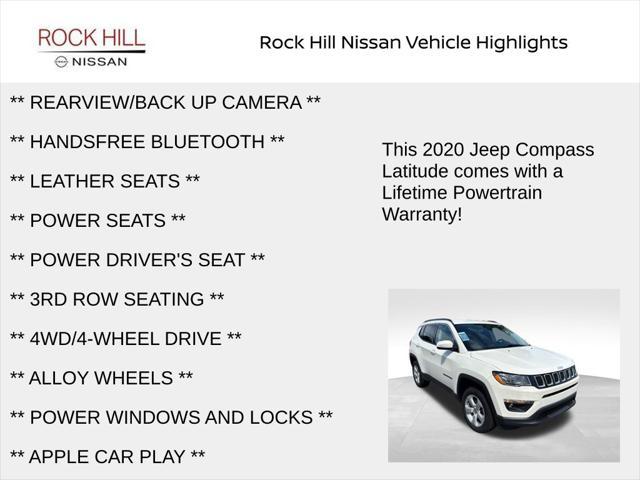 used 2020 Jeep Compass car, priced at $16,533
