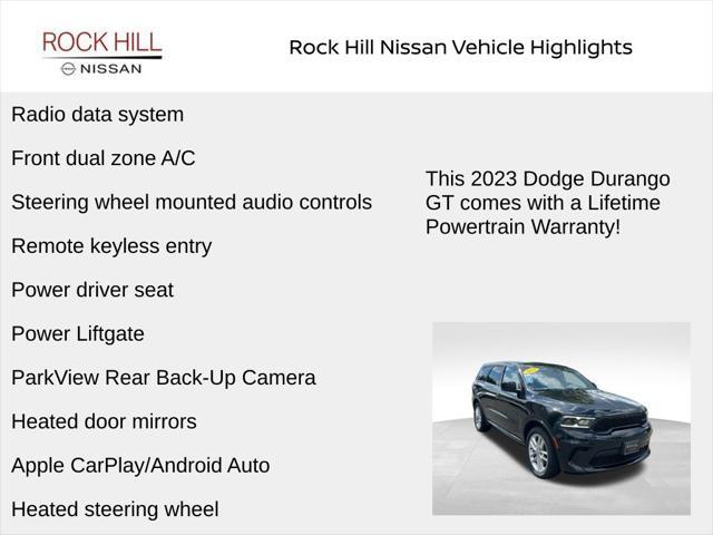 used 2023 Dodge Durango car, priced at $27,279
