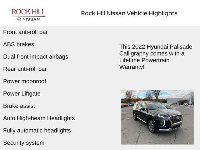 used 2022 Hyundai Palisade car, priced at $37,763